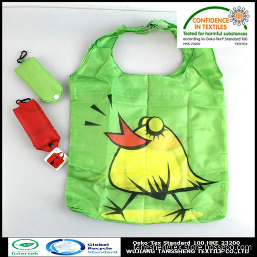 100% Recycled PET polyester 190T filament Taffeta fabric used to make shopping bags for shopping bags and tent
